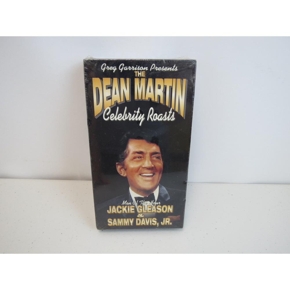 New Sealed Dean Martin Celebrity Roasts Jackie Gleason Sammy Davis Jr VHS Tape
